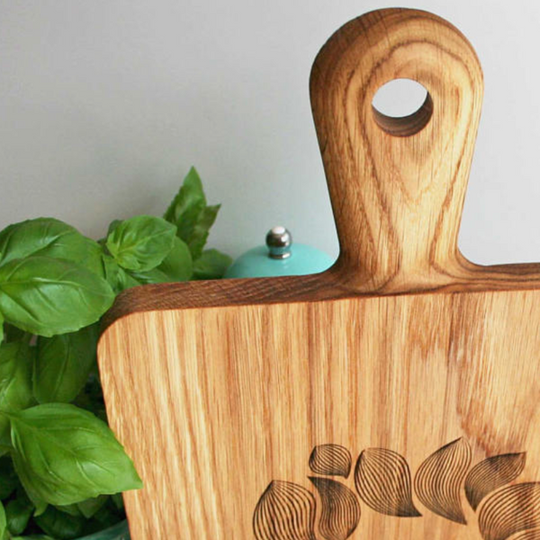 Personalised Oak Cheese Board