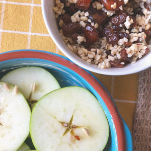 Nutty Apple Autumn Pudding Recipe