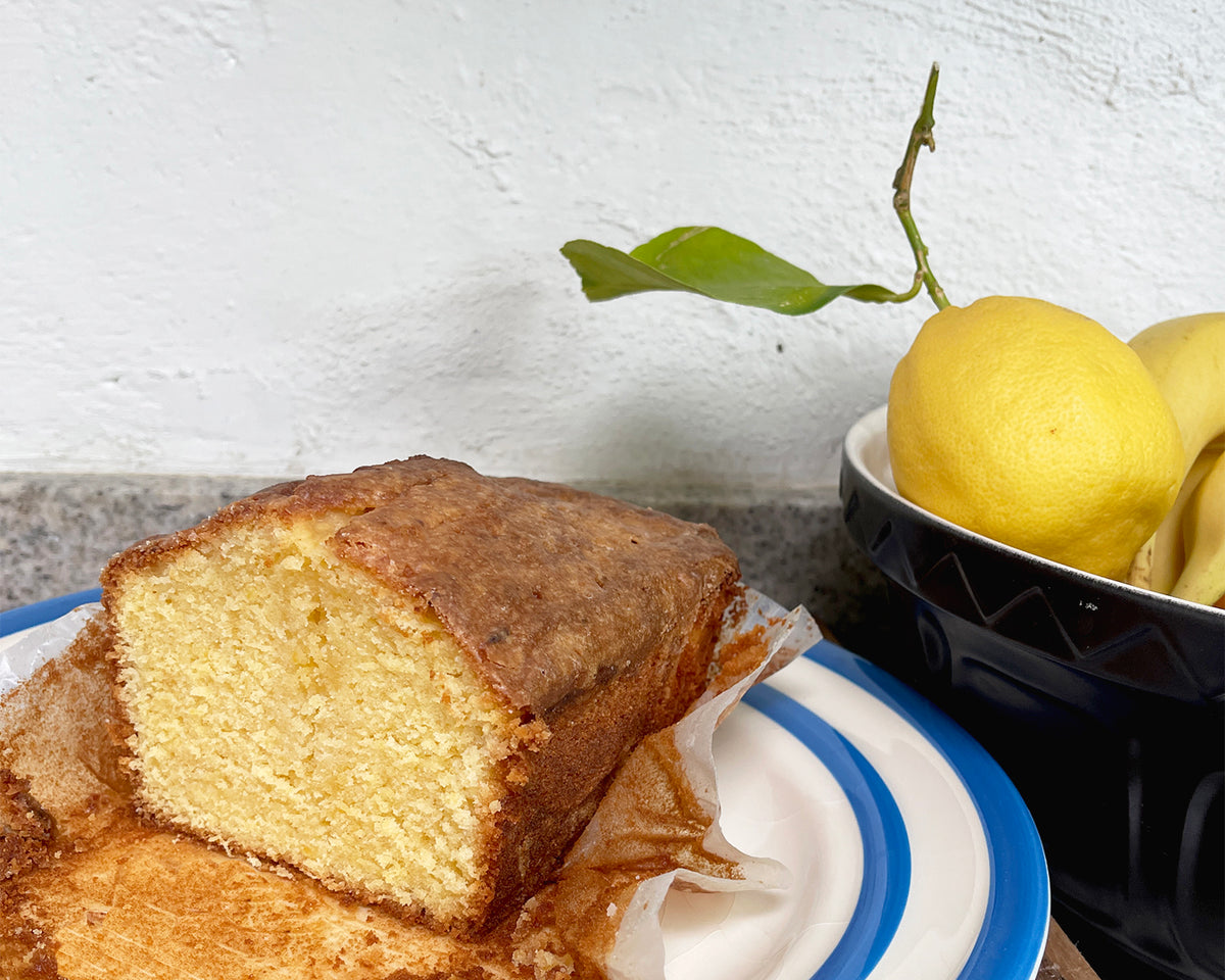 Easy Lemon & Elderflower Drizzle Loaf Recipe – Wood Paper Scissors