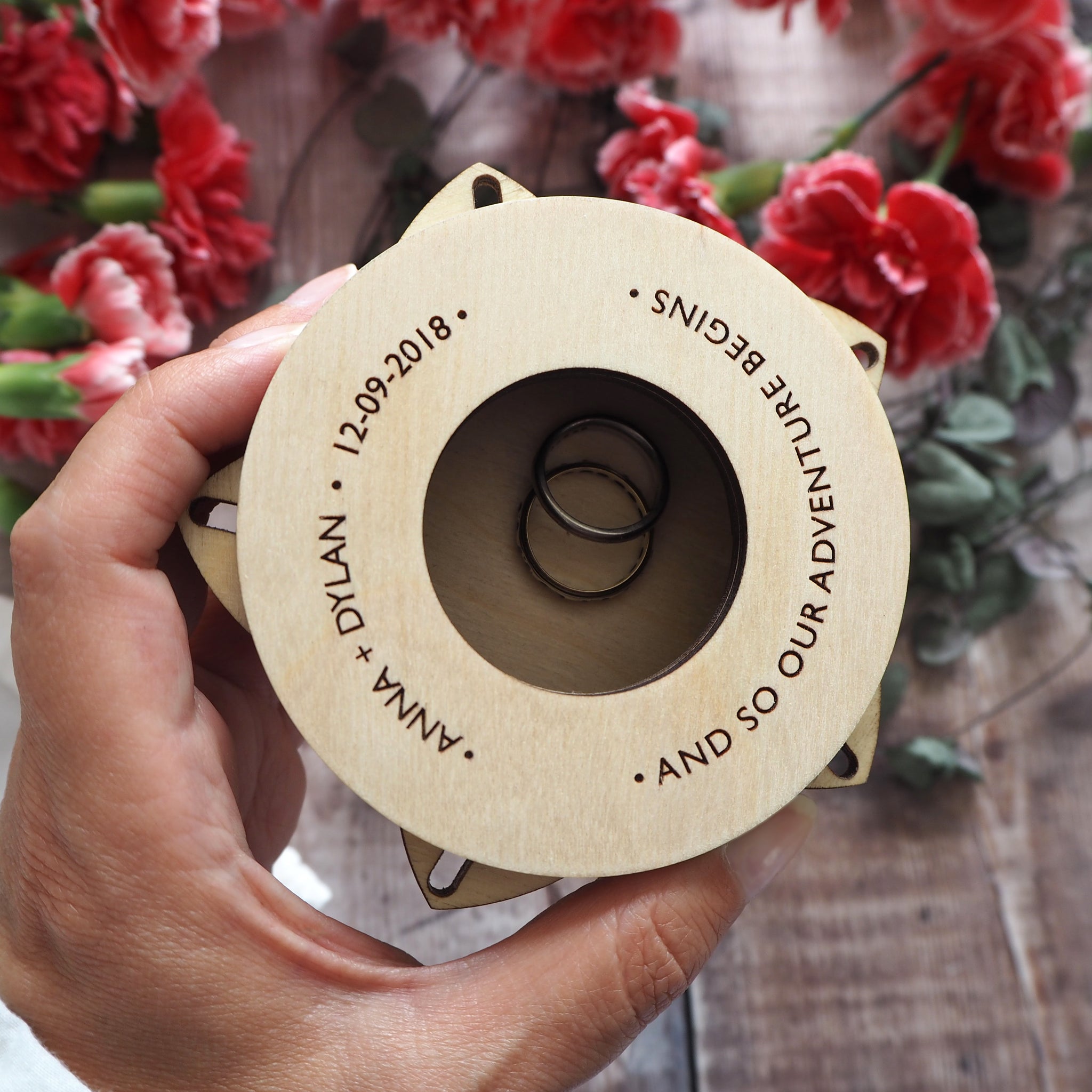 Birch ring box store