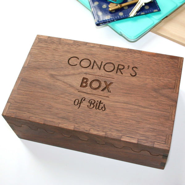 Solid Wood Keepsake Box